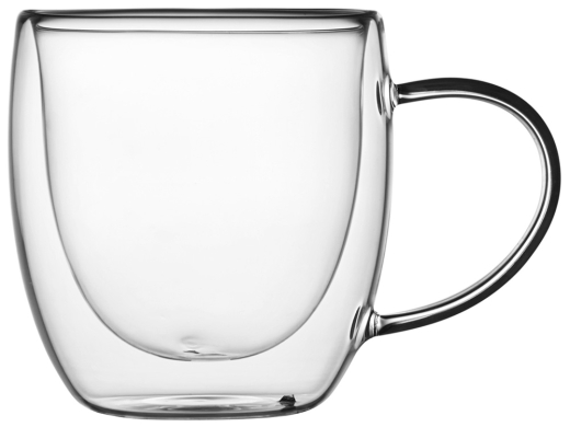 Изображение №3 | Кружка с двойными стенками на подставке с ложкой «Teatrio» (прозрачный)