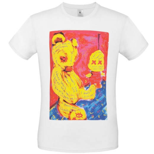 Изображение №1 | Футболка I Don't See You, белая, размер S