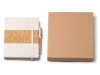 Изображение №6 | Набор блокнот с ручкой из пробки и хлопка «Beret» (бежевый)