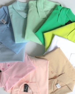 Изображение №10 | Рубашка поло мужская Summer 170 белая, размер XS