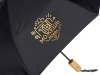 Изображение №1 | Зонт складной «Lumet» c трафаретной печатью фольгой (черный)