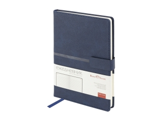 Изображение №1 | Ежедневник недатированный А5 «Lyon» (синий)
