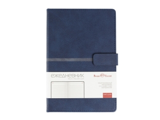 Изображение №2 | Ежедневник недатированный А5 «Lyon» (синий)