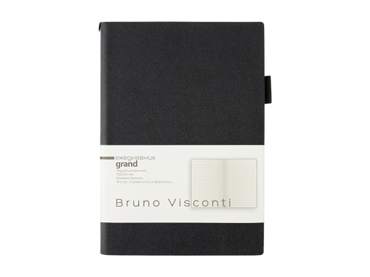 Изображение №2 | Ежедневник недатированный А5 «Grand» (черный)