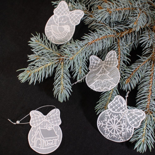 Изображение №1 | Набор подвесок «Зимние узоры»