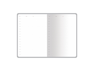 Изображение №8 | Ежедневник с каменной бумагой недатированный А5 «Carrara» (оранжевый)