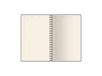 Изображение №8 | Ежедневник недатированный А5 «Alba» (черный)