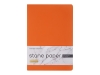 Изображение №2 | Тетрадь с каменной бумагой А5 «Carrara» (оранжевый)