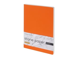 Изображение №1 | Тетрадь с каменной бумагой А5 «Carrara» (оранжевый)