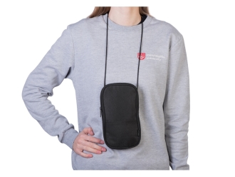 Изображение №5 | Сумка-чехол для телефона «Suiper» из переработанного пластика (черный)