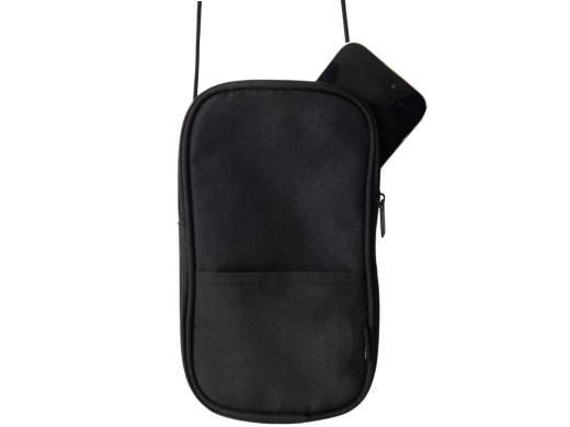 Изображение №2 | Сумка-чехол для телефона «Suiper» из переработанного пластика (черный)