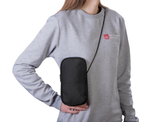 Изображение №4 | Сумка-чехол для телефона «Suiper» из переработанного пластика (черный)