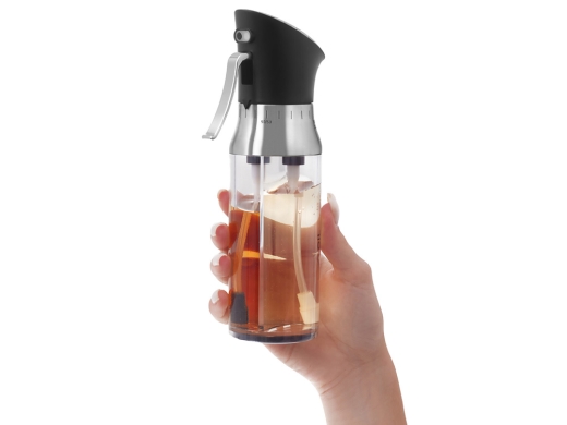 Изображение №5 | Дозатор для масла и уксуса «Balsamic» (серебристый, черный)