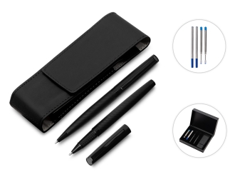 Изображение №1 | Подарочный набор ручек со сменными стержнями «Dumas» (черный)