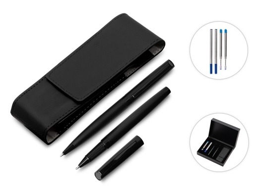 Изображение №1 | Подарочный набор ручек со сменными стержнями «Dumas» (черный)