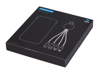 Изображение №17 | Набор из внешнего аккумулятора и универсального кабеля с подсветкой лого «Reserve LED», 10000mAh (темно-синий)