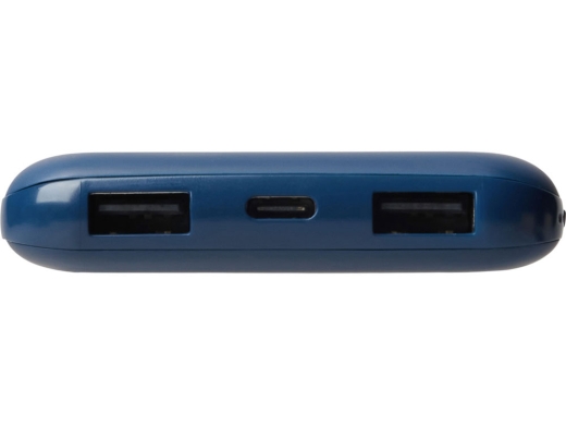 Изображение №10 | Набор из внешнего аккумулятора и универсального кабеля с подсветкой лого «Reserve LED», 10000mAh (темно-синий)