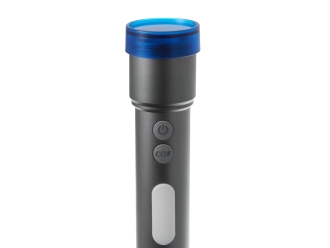 Изображение №9 | Фонарь аккумуляторный с регулируемым фокусом «Vortez», 9 режимов, 650 Лм (темно-серый)