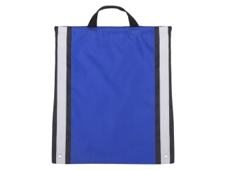 Изображение №5 | Рюкзак-мешок «Savy» со светоотражающими полосами по бокам (синий)