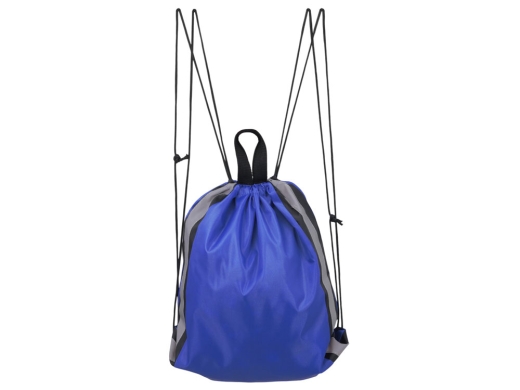 Изображение №2 | Рюкзак-мешок «Savy» со светоотражающими полосами по бокам (синий)