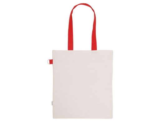 Изображение №5 | Сумка для покупок «Тема» 280 г из переработанных материалов (натуральный/красный)