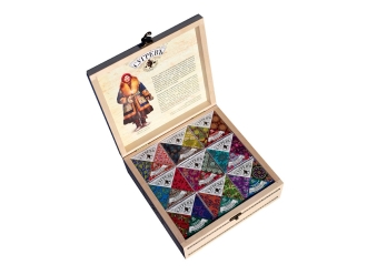 Изображение №2 | Подарочный набор c чаем «Сокровища Севера» в деревянной шкатулке С лого (натуральный)