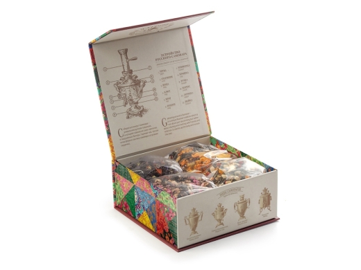 Изображение №1 | Подарочный набор c купажами чая «Цветущий сад» в подарочной упаковке (мультиколор)