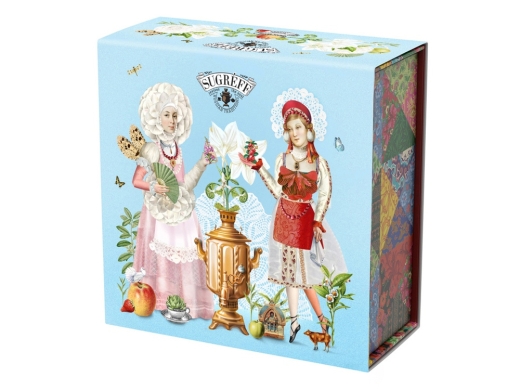 Изображение №3 | Подарочный набор c купажами чая «Цветущий сад» в подарочной упаковке (мультиколор)