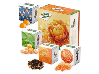 Изображение №1 | Подарочный набор с чаем и сладостями «ПодариМандари» (мультиколор)