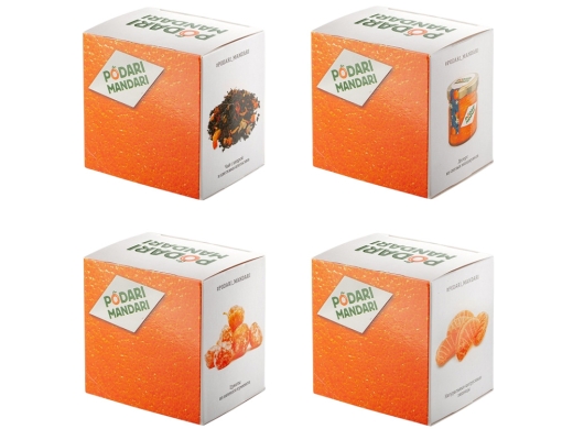 Изображение №7 | Подарочный набор с чаем и сладостями «ПодариМандари» (мультиколор)