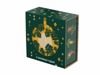 Изображение №2 | Подарочный набор c чаем «С сосновым годом!» (мультиколор)