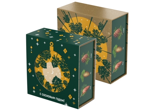 Изображение №5 | Подарочный набор c чаем «С сосновым годом!» (мультиколор)