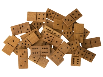 Изображение №5 | Игра «Домино» из массива бука (натуральный)