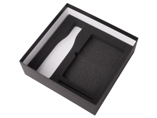 Изображение №6 | Подарочный набор «COLOR IT» c блокнотом, ручкой и термобутылкой гибкая обложка (оранжевый)