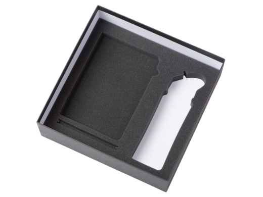 Изображение №3 | Подарочный набор c блокнотом C1, ручкой и бутылкой гибкая обложка (оранжевый)