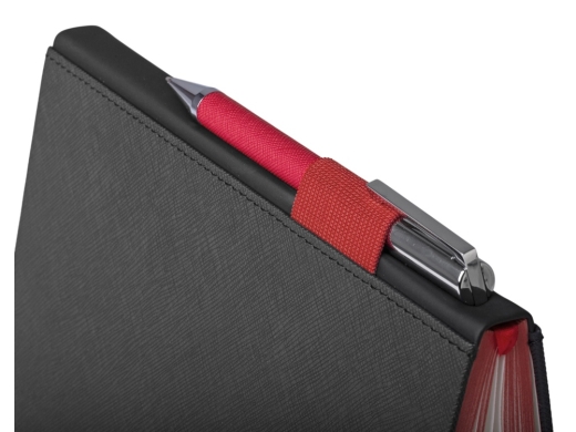 Изображение №4 | Бизнес блокнот «Bossy» с ручкой (черный, красный)