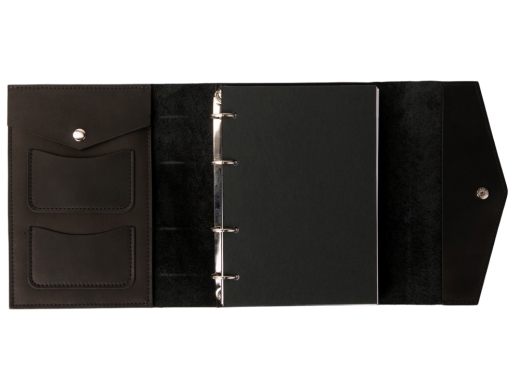 Изображение №6 | Блокнот на кольцах, А5 (черный)