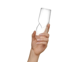 Изображение №7 | Набор из двух бокалов и пробки для шампанского «Bubbly Bliss» (черный, прозрачный)