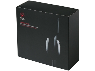 Изображение №11 | Набор из двух бокалов и пробки для шампанского «Bubbly Bliss» (черный, прозрачный)