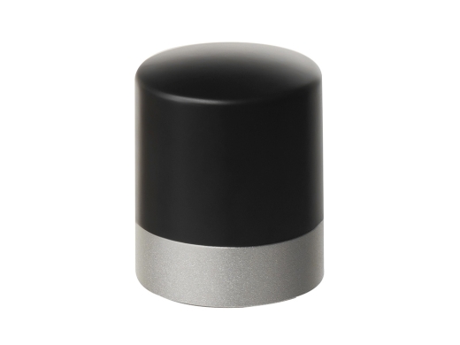 Изображение №6 | Набор из двух бокалов и пробки для шампанского «Bubbly Bliss» (черный, прозрачный)