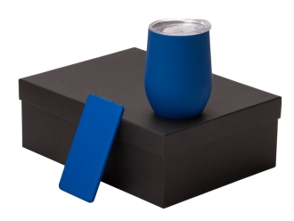 Изображение №1 | Подарочный набор «COLOR IT» с термокружкой и повербанком 5000 mAh (синий)