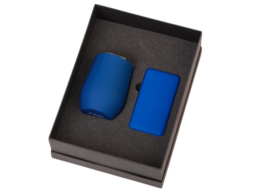 Изображение №2 | Подарочный набор «COLOR IT» с термокружкой и повербанком 5000 mAh (синий)