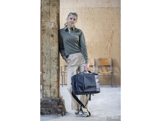 Изображение №7 | Расширяемый рюкзак «Expedition Pro» для ноутбука 17'' из переработанных материалов (черный)