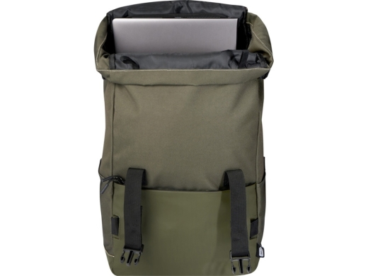 Изображение №4 | Модульный рюкзак «Roam» из переработанных материалов (зеленый)