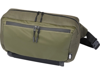 Изображение №1 | Модульная сумка-слинг «Roam» из переработанных материалов (зеленый)