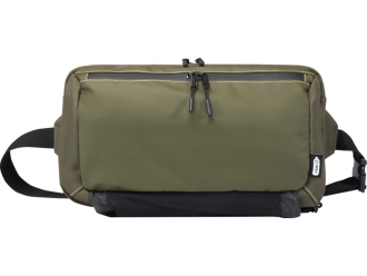 Изображение №2 | Модульная сумка-слинг «Roam» из переработанных материалов (зеленый)