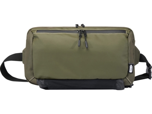 Изображение №2 | Модульная сумка-слинг «Roam» из переработанных материалов (зеленый)