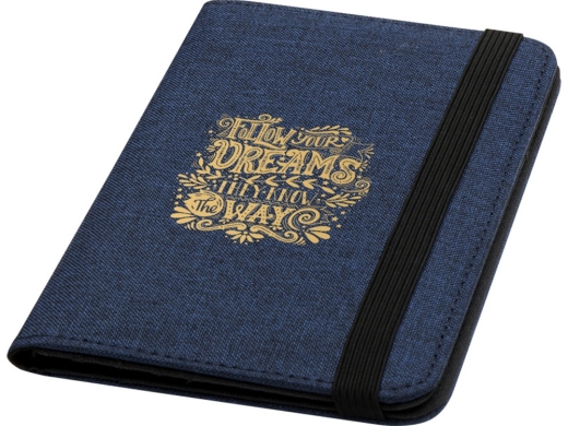 Изображение №4 | Держатель паспорта «Ross» с RFID-защитой из переработанного PET-пластика (темно-синий)