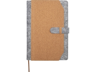 Изображение №2 | Блокнот A5 «Viviana» из переработанного фетра и пробкового дуба (натуральный)