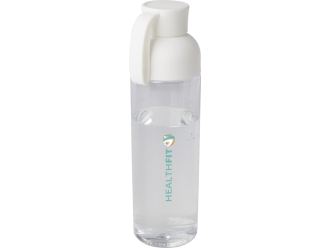 Изображение №6 | Бутылка для воды из переработанного PET-пластика «Illuminate», 600 мл (белый)